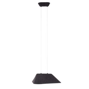 Lampa wisząca CARBON czarno-szara LED 1x8W Ciepła biel 420lm Maxlight 846112