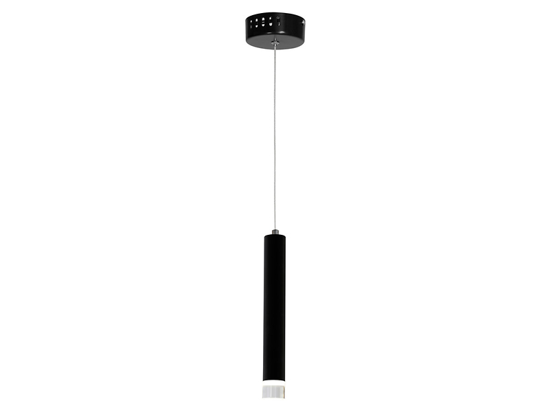 Lampa wisząca Carbon LED metalowa czarna 38964