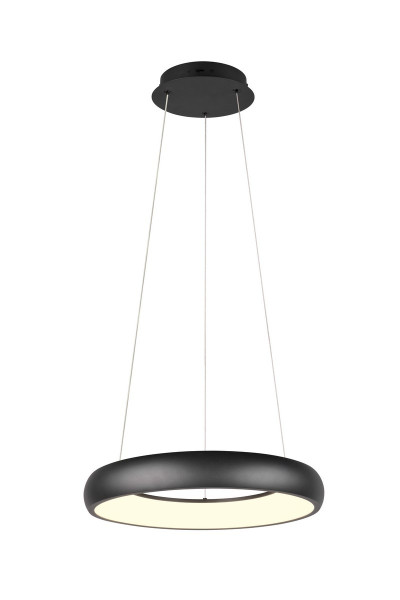 Lampa wisząca CARDONA czarna LED 1x29W Odcienie bieli 3300lm Trio 836103