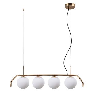 Lampa wisząca Carimi 4-punktowa stalowa miedziana 47951