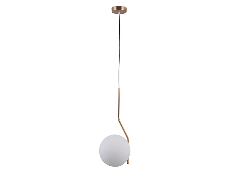 Lampa wisząca Carimi szklana biała 47959