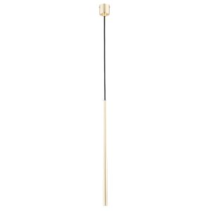 Lampa wisząca CARMEN tuba mosiężno-złota 1xG9x10W IP20 Alfa 1019160 Lampa wisząca CARMEN tuba mosiężno-złota 1xG9x10W IP20 Alfa 1019160
