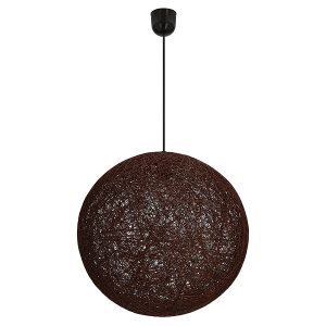 Lampa wisząca Caruba metalowa brązowa 210704 Lampa wisząca Caruba metalowa brązowa 210704