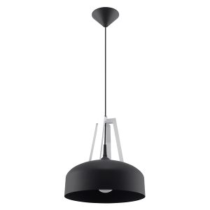 Lampa wisząca Casco stalowa czarna 52427 Lampa wisząca Casco stalowa czarna 52427