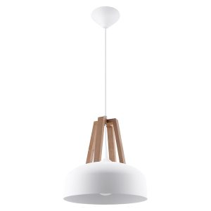 Lampa wisząca Cascoszklana biało-brązowa 52426 Lampa wisząca Cascoszklana biało-brązowa 52426