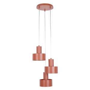 Lampa wisząca ceglana RIF 3xE27x15W wym: 70x33x33 cm Sigma Lighting 836097 Lampa wisząca ceglana RIF 3xE27x15W wym: 70x33x33 cm Sigma Lighting 836097