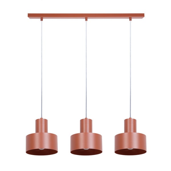 Lampa wisząca ceglana RIF 3xE27x15W wym: 70x67x15 cm Sigma Lighting 835995