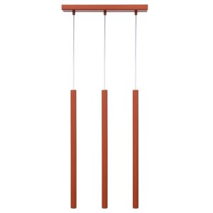 Lampa wisząca ceglana SOPEL 3xG9x3W wym: 80x38x5 cm Sigma Lighting 836127 Lampa wisząca ceglana SOPEL 3xG9x3W wym: 80x38x5 cm Sigma Lighting 836127
