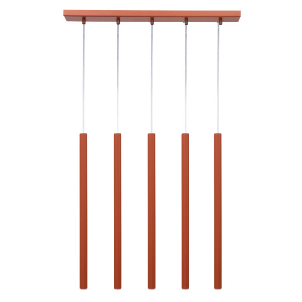 Lampa wisząca ceglana SOPEL 5xG9x3W wym: 80x60x5 cm Sigma Lighting 836048