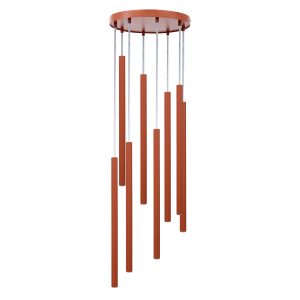 Lampa wisząca ceglana SOPEL 8xG9x3W wym: 100x30x30 cm Sigma Lighting 835853 Lampa wisząca ceglana SOPEL 8xG9x3W wym: 100x30x30 cm Sigma Lighting 835853