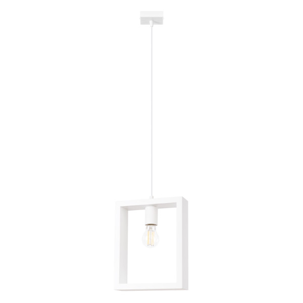 Lampa wisząca CELARO biała 1xE27x15W wym:133x24x8cm IP20 Pure Lume 1025686