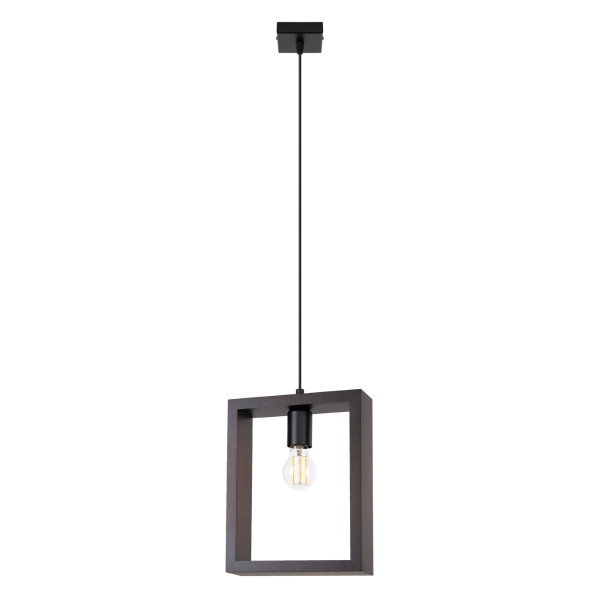 Lampa wisząca CELARO wenge 1xE27x15W wym:133x24x8cm IP20 Pure Lume 1025696