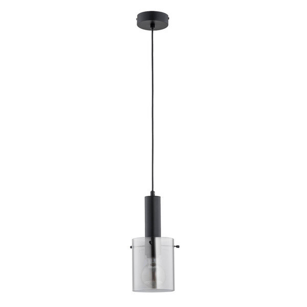 Lampa wisząca CELIA czarna 1xE27x15W wym:90x15x15cm IP20 Alfa 1026975