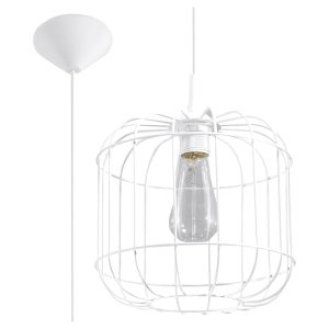 Lampa wisząca Celta stalowa biała 69838 Lampa wisząca Celta stalowa biała 69838