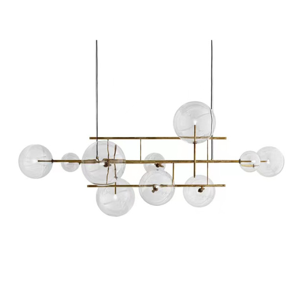 Lampa wisząca CHARM mosiądz 200 cm 753077