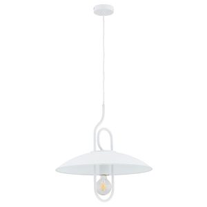 Lampa wisząca Chee biała 1xE27x60W wym:90x47x47cm IP20 Alfa 1019372 Lampa wisząca Chee biała 1xE27x60W wym:90x47x47cm IP20 Alfa 1019372