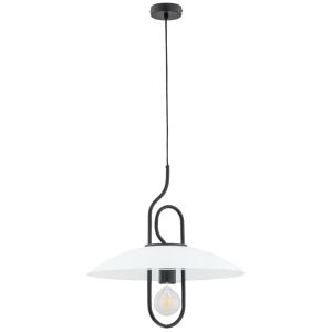Lampa wisząca CHEE czarno-biała 1xE27x60W wym:90x47x47cm IP20 Alfa 991296 Lampa wisząca CHEE czarno-biała 1xE27x60W wym:90x47x47cm IP20 Alfa 991296
