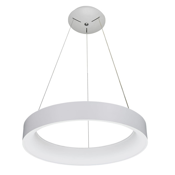 Lampa wisząca Chiara biała LED 1x42W Ciepła biel 2310lm Italux 854381