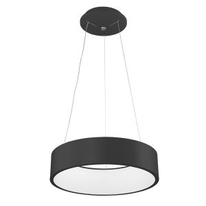 Lampa wisząca Chiara czarno-biała LED 1x32W Ciepła biel 1760lm Italux 854260 Lampa wisząca Chiara czarno-biała LED 1x32W Ciepła biel 1760lm Italux 854260