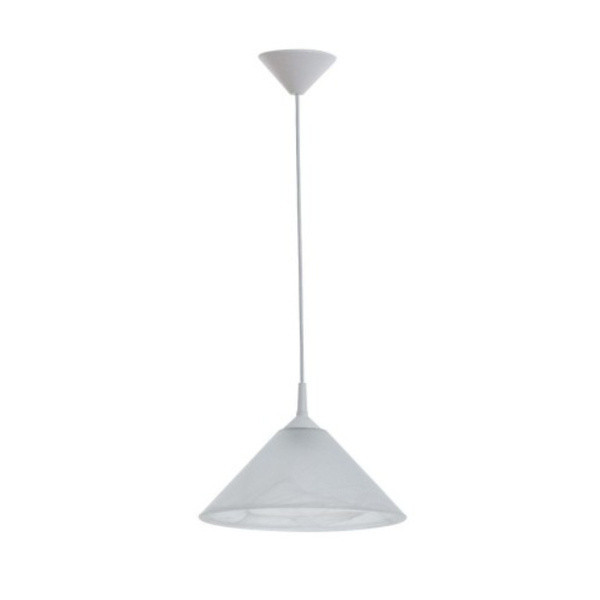 Lampa wisząca CHIŃCZYK biała 1xE27x15W wym:107x29,5x29,5cm IP20 Alfa 1027041