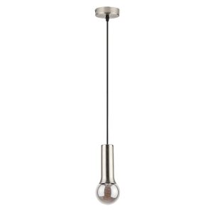 Lampa wisząca chrom satyna Zuriel 1xE27x40W wym: 120x7x7 cm Rabalux 959146