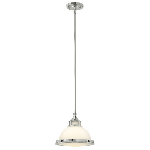 Lampa wisząca chromowana Amelia 1xE27x60W wym: 99,8x29,2x29,2 cm Hinkley 849301