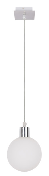 Lampa wisząca chromowana-biała ODEN 1xG9x40W wym: 90x12x12 cm Candellux 924027