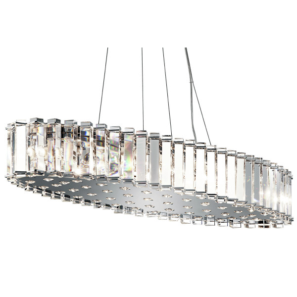 Lampa wisząca chromowana Crystal Skye 12xG9x3W Kichler 849357