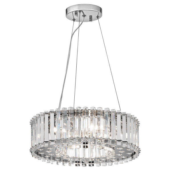 Lampa wisząca chromowana Crystal Skye 6xG9x3W Kichler 849324