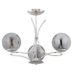 Lampa wisząca chromowana dymiona SENTIA 3xE14x10W wym: 45x50x50 cm Alfa 836345 Lampa wisząca chromowana dymiona SENTIA 3xE14x10W wym: 45x50x50 cm Alfa 836345