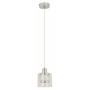 Lampa wisząca chromowana Elmo 1xE14x40W wym: 120x12x12 cm Reality 846421 Lampa wisząca chromowana Elmo 1xE14x40W wym: 120x12x12 cm Reality 846421