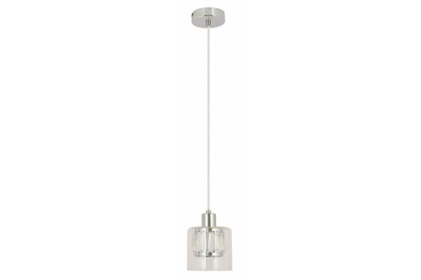 Lampa wisząca chromowana Elmo 1xE14x40W wym: 120x12x12 cm Reality 846421