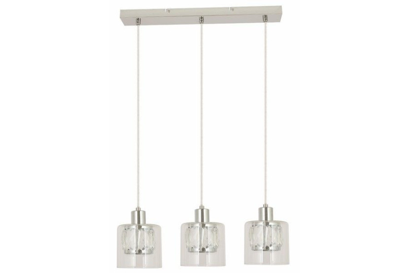 Lampa wisząca chromowana Elmo 3xE14x40W wym: 120x47x12 cm Reality 847906