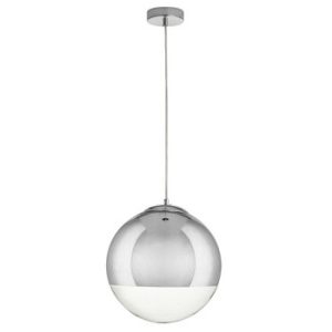 LAMPA WISZĄCA chromowana FLASH M w kształcie kuli 217507