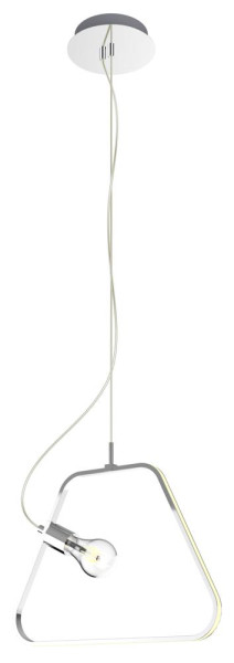 Lampa wisząca chromowana IKARIA 2xE27x wym: 120x44x14 cm Candellux 924043