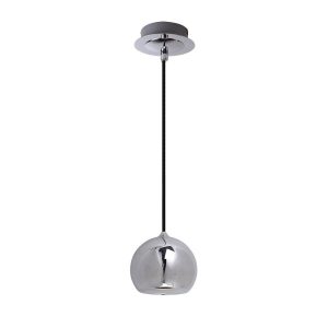 Lampa wisząca chromowana James 1xGU10x50W wym: 100x12x12 cm Italux 856345