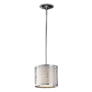 Lampa wisząca chromowana Joplin 1xE27x100W wym: 129,1×20,3×20,3 cm Feiss 849494