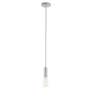 Lampa wisząca chromowana Moderna 1xE27x60W wym: 150×4,7×4,7 cm Italux 854224 Lampa wisząca chromowana Moderna 1xE27x60W wym: 150×4,7×4,7 cm Italux 854224