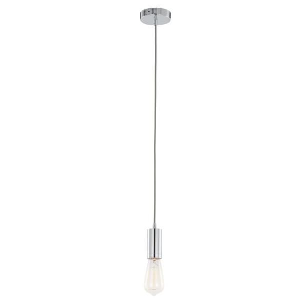 Lampa wisząca chromowana Moderna 1xE27x60W wym: 150x4,7x4,7 cm Italux 854224