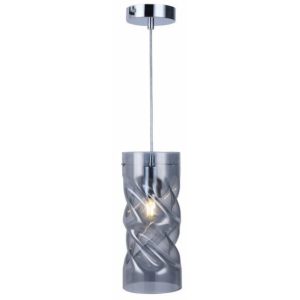 Lampa wisząca chromowana Pia 1xE27x60W wym: 120x12x12 cm Reality 846633 Lampa wisząca chromowana Pia 1xE27x60W wym: 120x12x12 cm Reality 846633