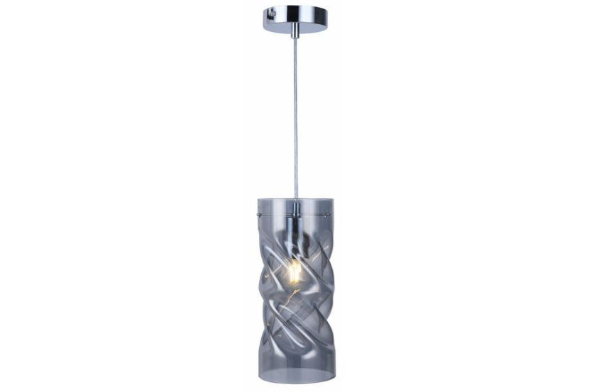 Lampa wisząca chromowana Pia 1xE27x60W wym: 120x12x12 cm Reality 846633