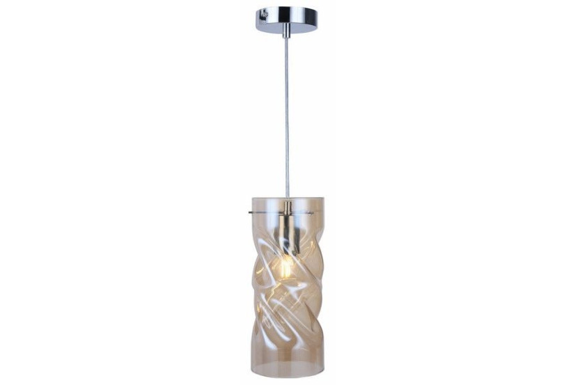 Lampa wisząca chromowana Pia 1xE27x60W wym: 120x12x12 cm Reality 845951