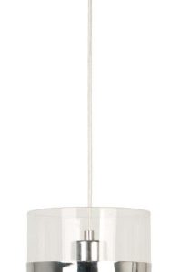Lampa wisząca chromowana-przezroczysta BRANDO 1xE27x60W Candellux 924485