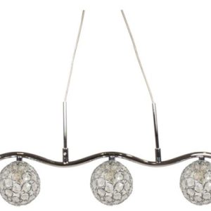 Lampa wisząca chromowana-przezroczysty STARLET 5xG9x40W Candellux 924059 Lampa wisząca chromowana-przezroczysty STARLET 5xG9x40W Candellux 924059