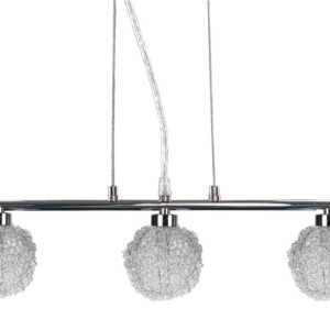 Lampa wisząca chromowana-srebrna WIND 3xG9x40W wym: 95x50x11 cm Candellux 924112 Lampa wisząca chromowana-srebrna WIND 3xG9x40W wym: 95x50x11 cm Candellux 924112