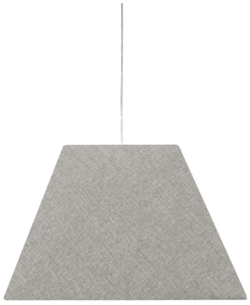 Lampa wisząca chromowana-szara Standard 1xE27x60W Candellux 856471