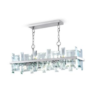 Lampa wisząca chromowana transparentna CEREZO 8xE14x40W Maytoni 854353 Lampa wisząca chromowana transparentna CEREZO 8xE14x40W Maytoni 854353
