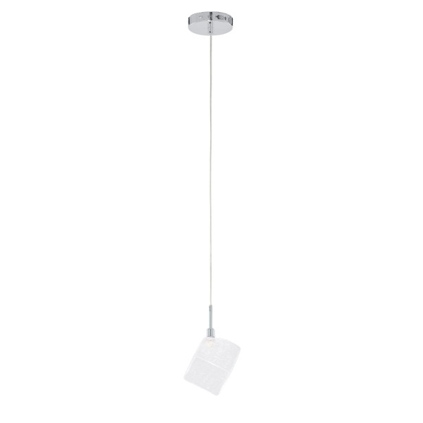 Lampa wisząca chromowana Zen 1xG9x28W wym: 120x12x12 cm Italux 854601