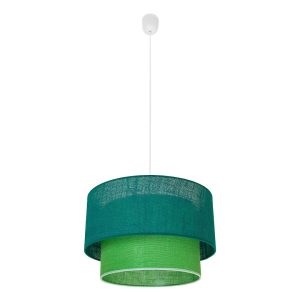 Lampa wisząca ciemno-zielona BUENO 1xE27x60W wym: 90x35x35 cm Milagro 836171 Lampa wisząca ciemno-zielona BUENO 1xE27x60W wym: 90x35x35 cm Milagro 836171