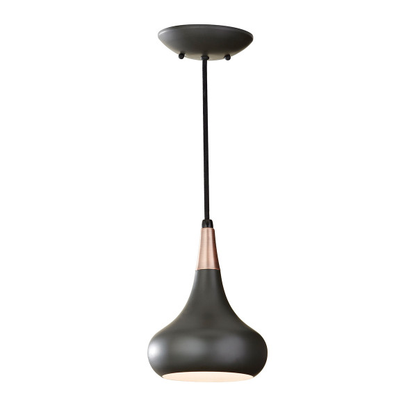 Lampa wisząca ciemnobrązowy Beso 1xE27x60W wym: 485,3x17,9x17,9 cm Feiss 849515